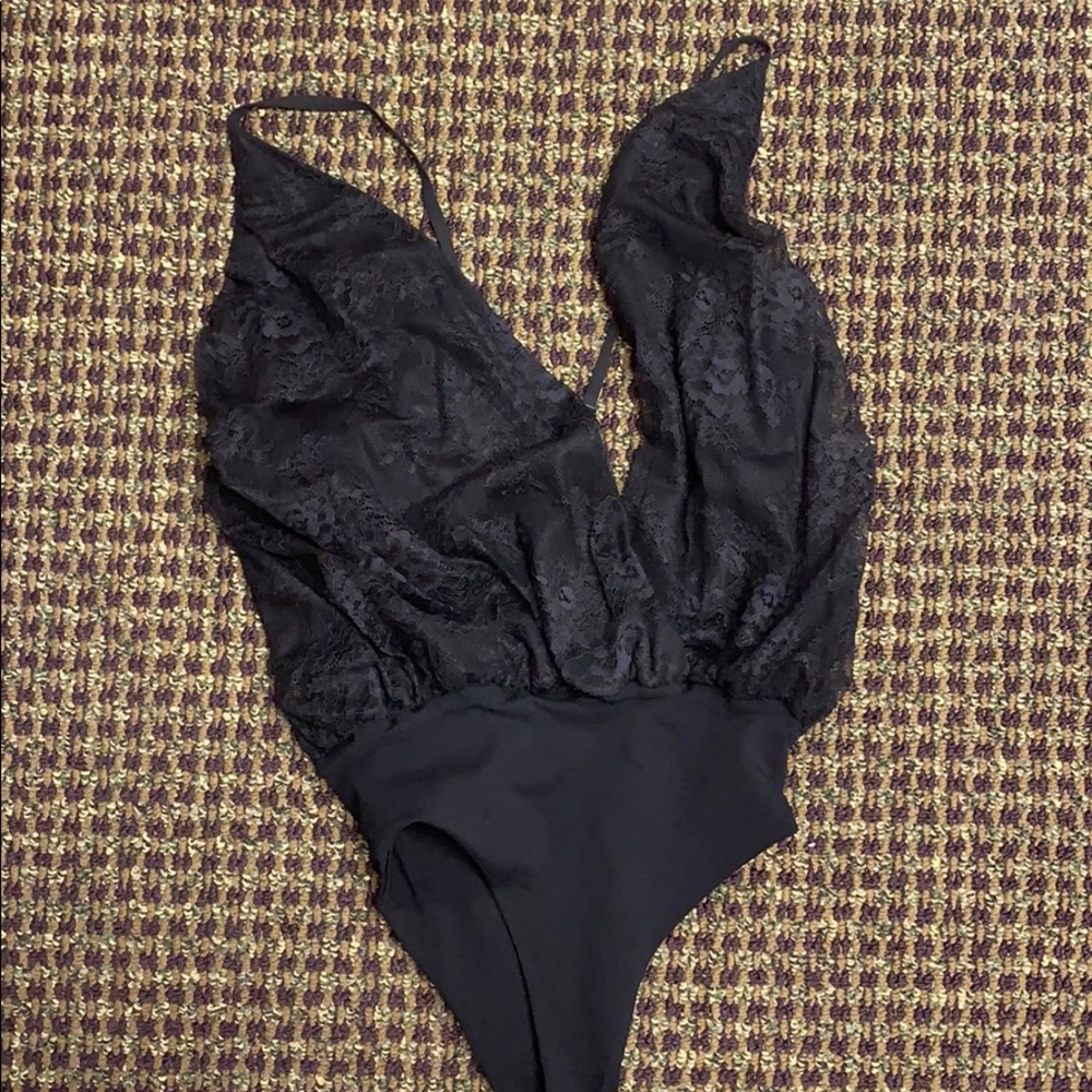 Alice and Olivia Lace Bodysuit